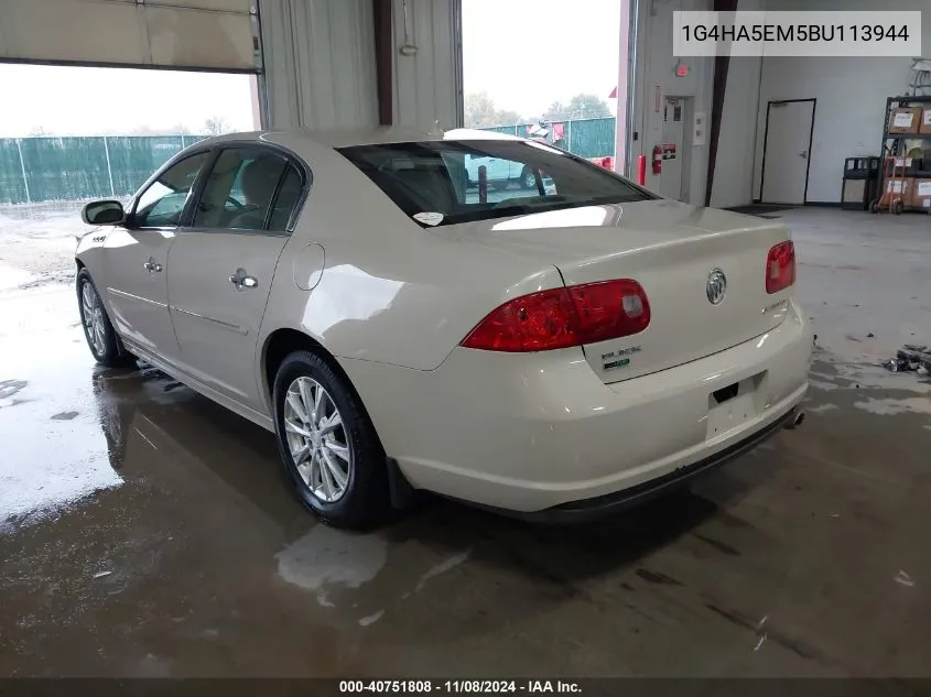 2011 Buick Lucerne Cx VIN: 1G4HA5EM5BU113944 Lot: 40751808