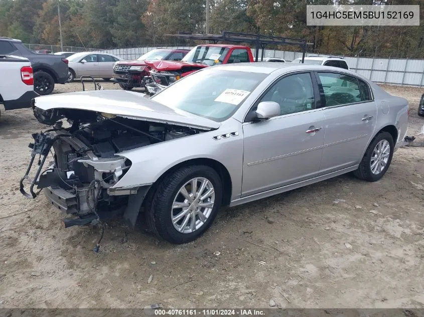 2011 Buick Lucerne Cxl VIN: 1G4HC5EM5BU152169 Lot: 40761161