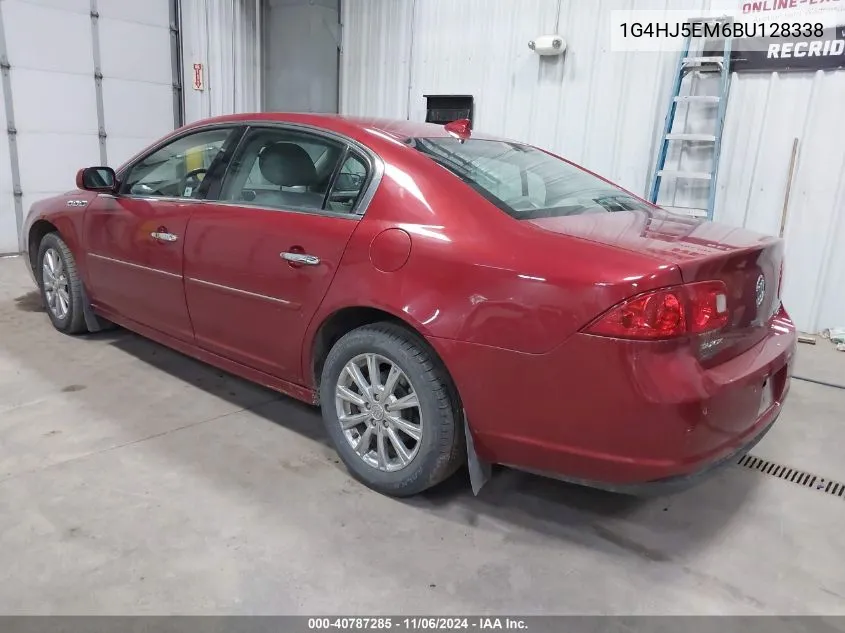 2011 Buick Lucerne Cxl Premium VIN: 1G4HJ5EM6BU128338 Lot: 40787285