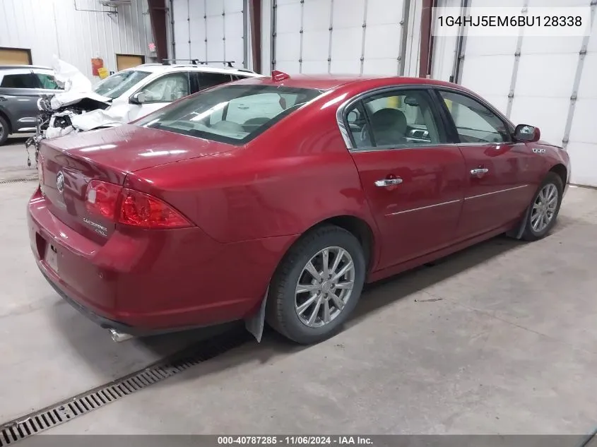 2011 Buick Lucerne Cxl Premium VIN: 1G4HJ5EM6BU128338 Lot: 40787285