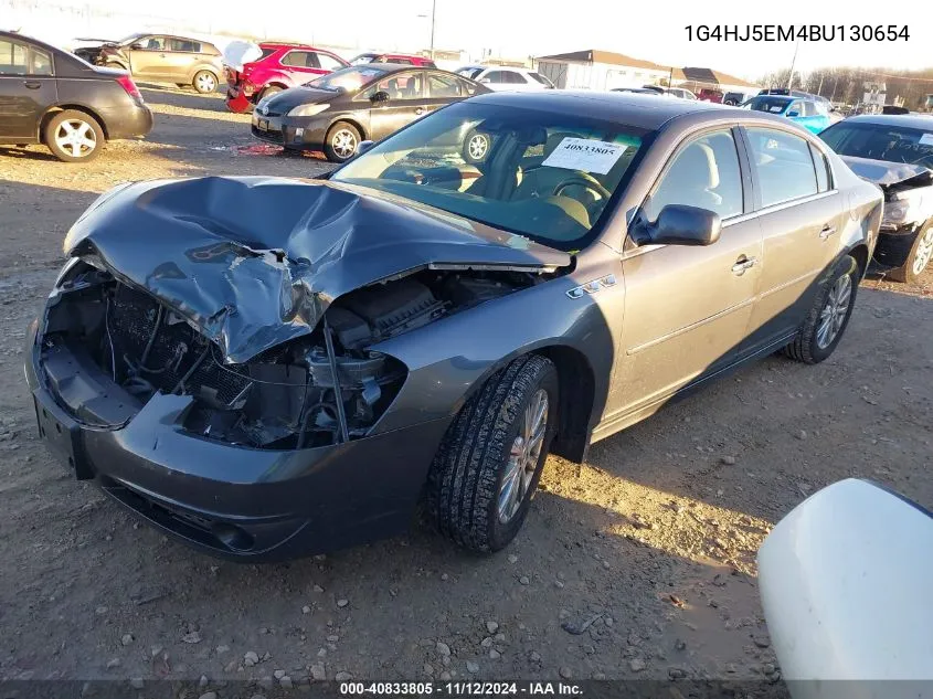 2011 Buick Lucerne Cxl Premium VIN: 1G4HJ5EM4BU130654 Lot: 40833805