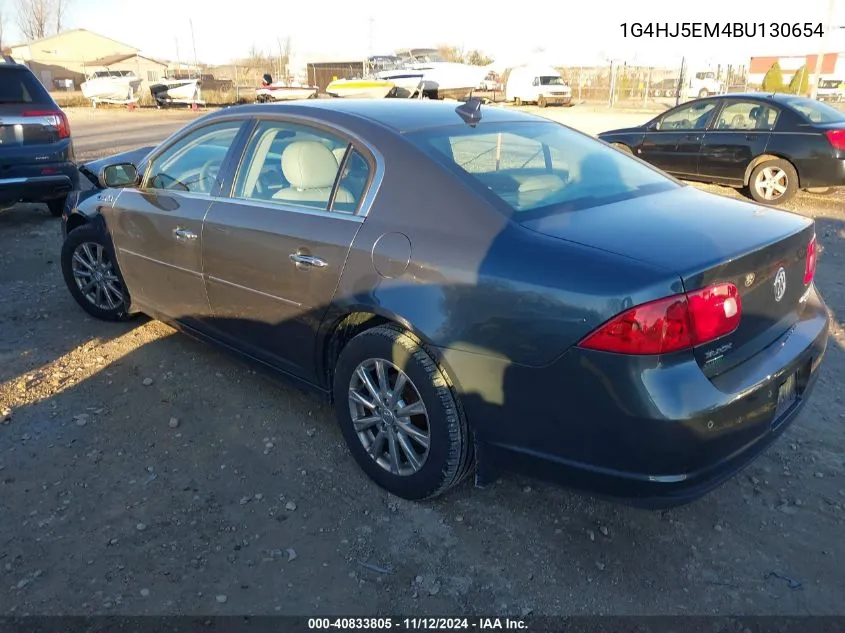 2011 Buick Lucerne Cxl Premium VIN: 1G4HJ5EM4BU130654 Lot: 40833805