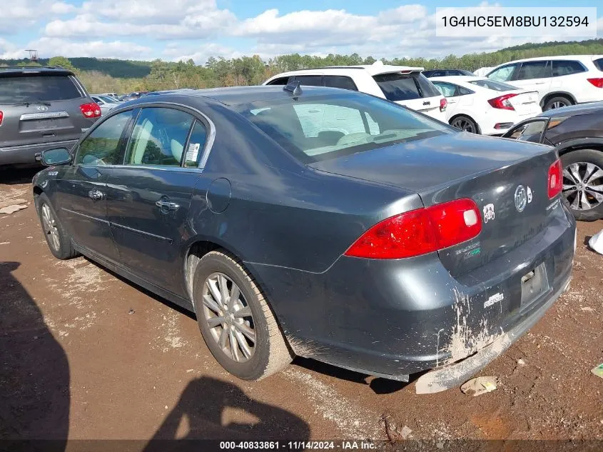 2011 Buick Lucerne Cxl VIN: 1G4HC5EM8BU132594 Lot: 40833861