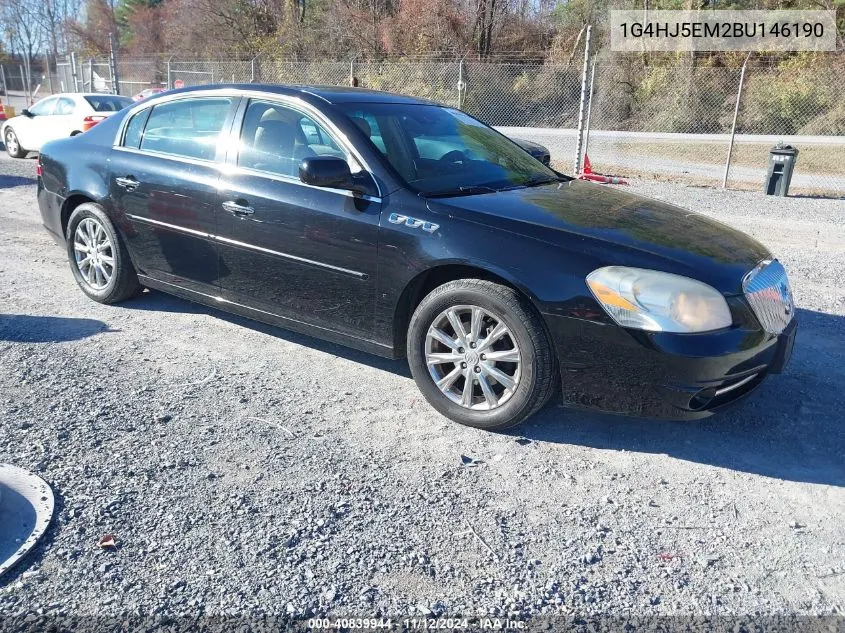 2011 Buick Lucerne Cxl Premium VIN: 1G4HJ5EM2BU146190 Lot: 40839944