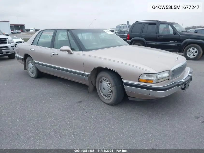 1991 Buick Park Avenue VIN: 1G4CW53L5M1677247 Lot: 40854888