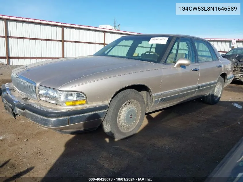 1992 Buick Park Avenue VIN: 1G4CW53L8N1646589 Lot: 40426078