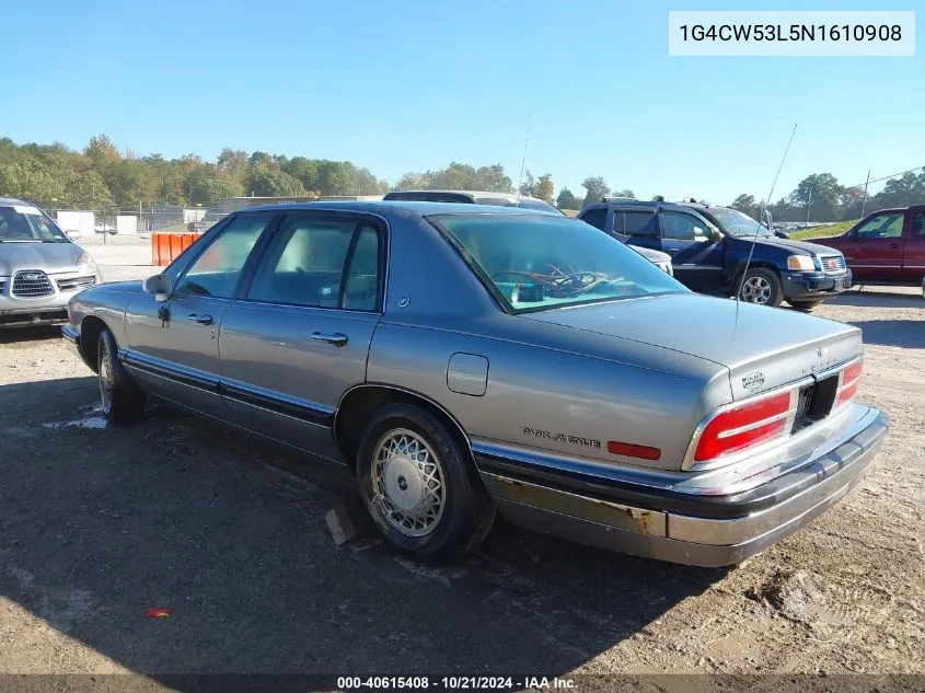 1G4CW53L5N1610908 1992 Buick Park Avenue