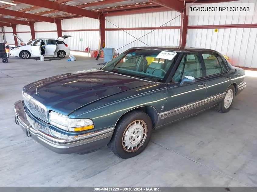 1993 Buick Park Avenue Ultra VIN: 1G4CU5318P1631663 Lot: 40431229