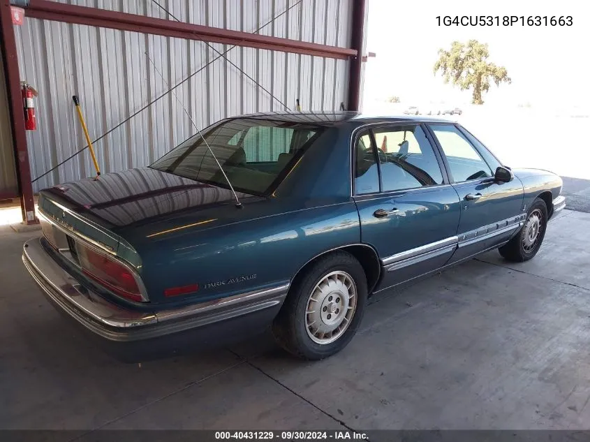 1G4CU5318P1631663 1993 Buick Park Avenue Ultra