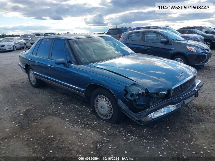 1993 Buick Park Avenue VIN: 1G4CW53L6P1608443 Lot: 40620894