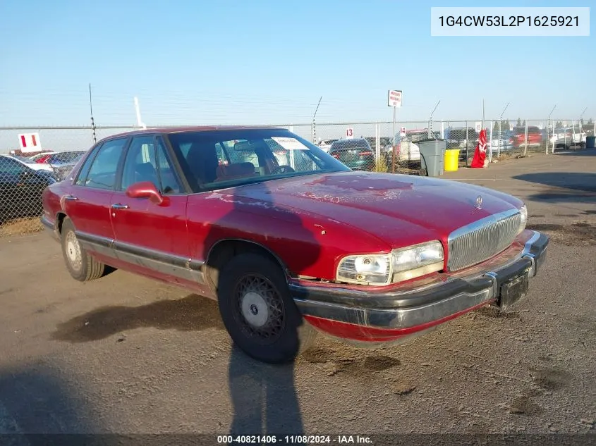 1993 Buick Park Avenue VIN: 1G4CW53L2P1625921 Lot: 40821406