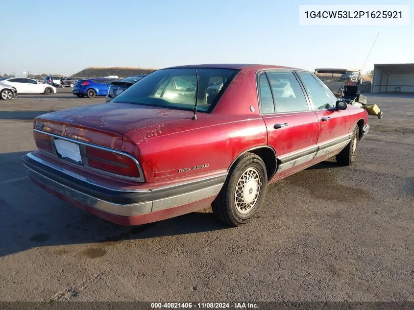 1993 Buick Park Avenue VIN: 1G4CW53L2P1625921 Lot: 40821406