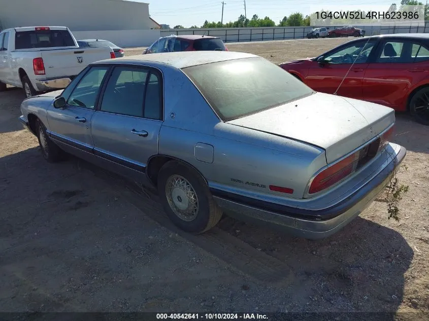 1G4CW52L4RH623986 1994 Buick Park Avenue