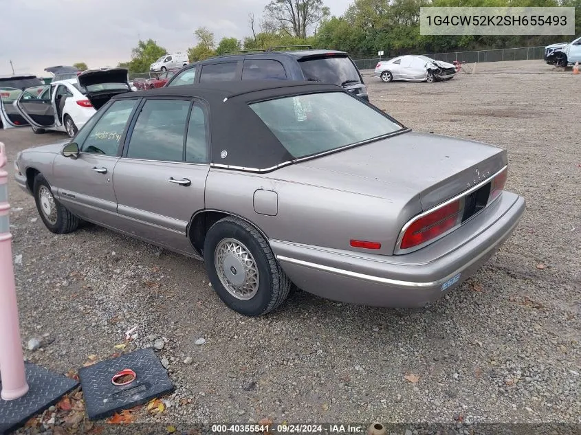 1995 Buick Park Avenue VIN: 1G4CW52K2SH655493 Lot: 40355541