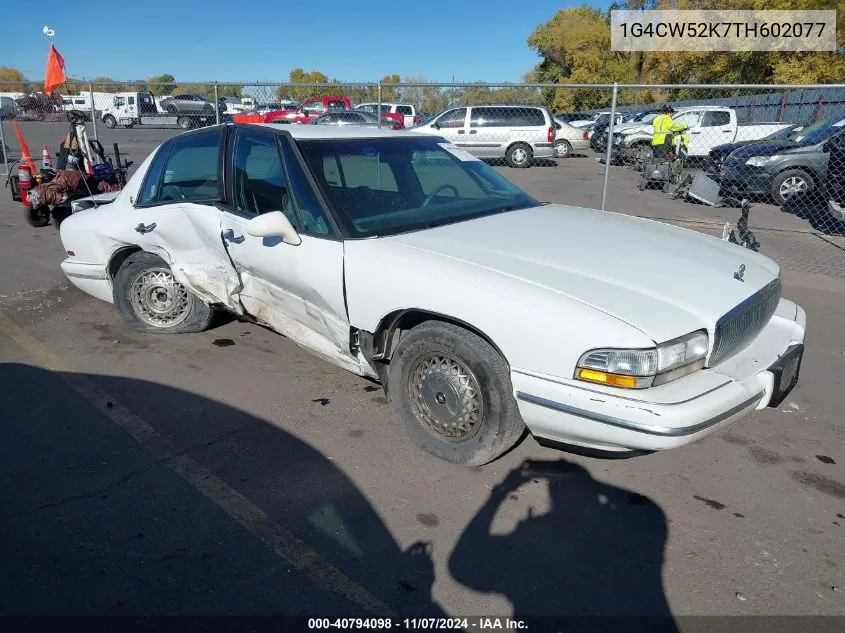 1996 Buick Park Avenue VIN: 1G4CW52K7TH602077 Lot: 40794098