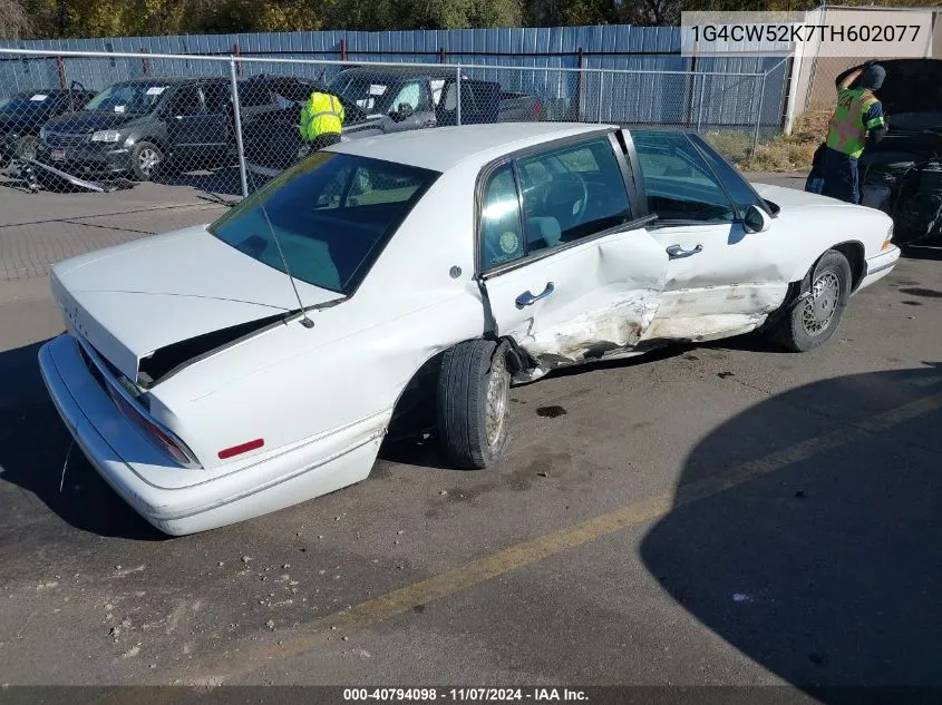 1996 Buick Park Avenue VIN: 1G4CW52K7TH602077 Lot: 40794098