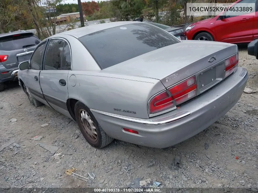 1998 Buick Park Avenue VIN: 1G4CW52K9W4633889 Lot: 40799378