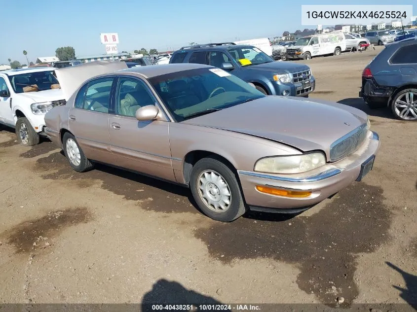 1999 Buick Park Avenue Base Cmi VIN: 1G4CW52K4X4625524 Lot: 40438251