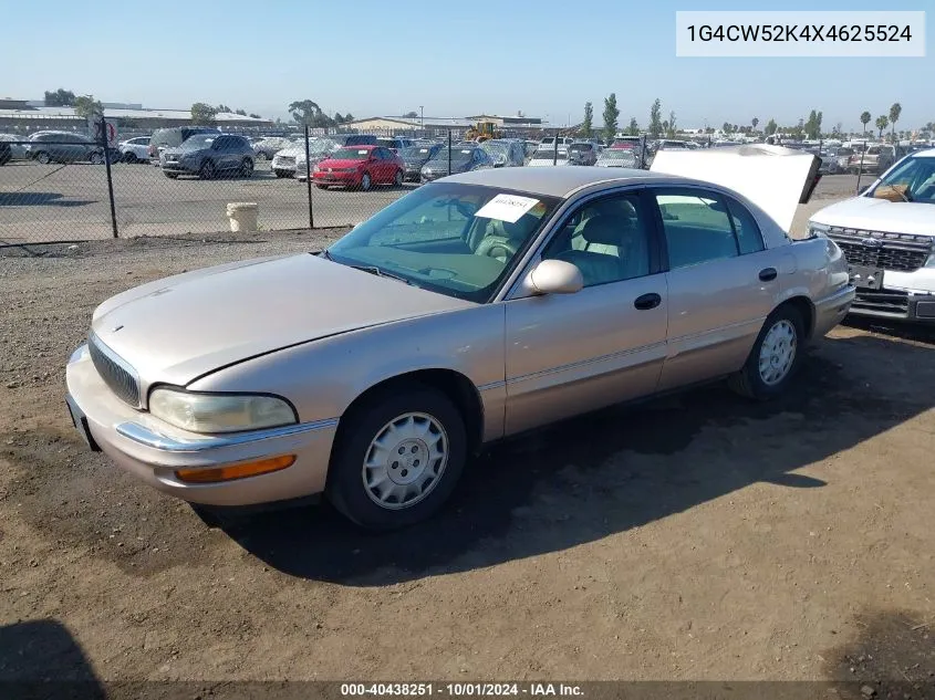 1G4CW52K4X4625524 1999 Buick Park Avenue Base Cmi