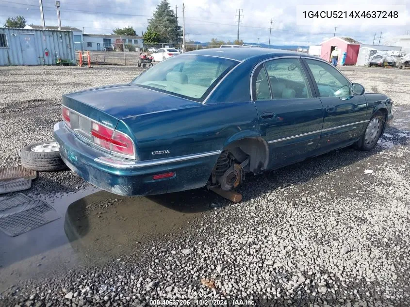 1999 Buick Park Avenue Ultra VIN: 1G4CU5214X4637248 Lot: 40637206