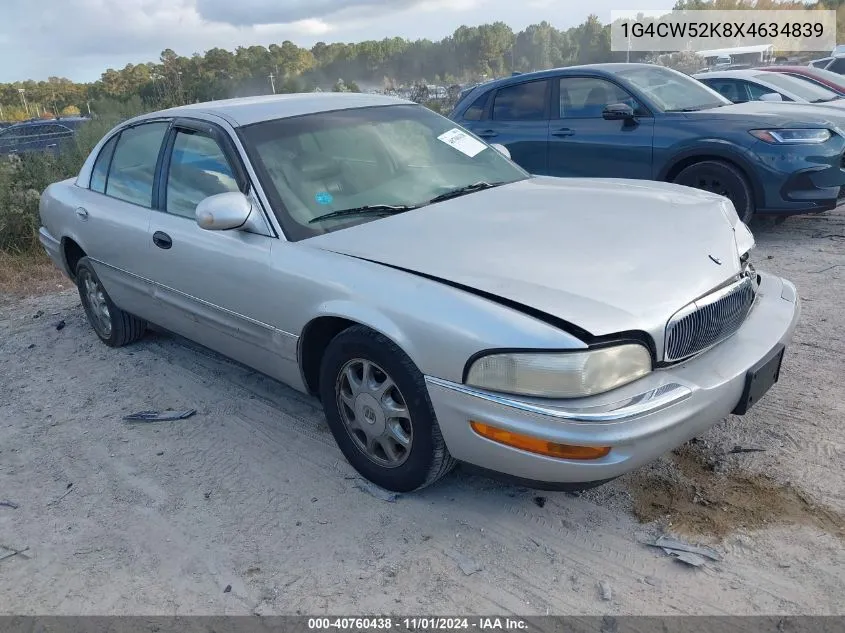 1999 Buick Park Avenue VIN: 1G4CW52K8X4634839 Lot: 40760438