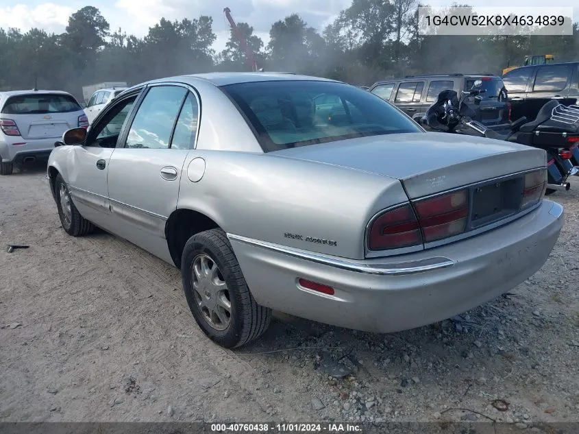 1999 Buick Park Avenue VIN: 1G4CW52K8X4634839 Lot: 40760438