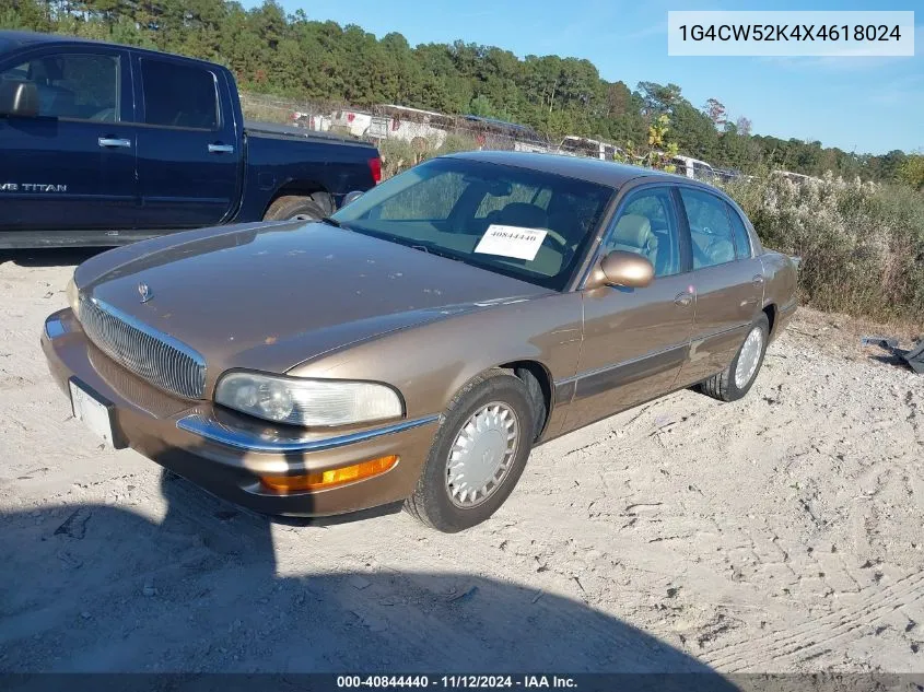 1999 Buick Park Avenue VIN: 1G4CW52K4X4618024 Lot: 40844440