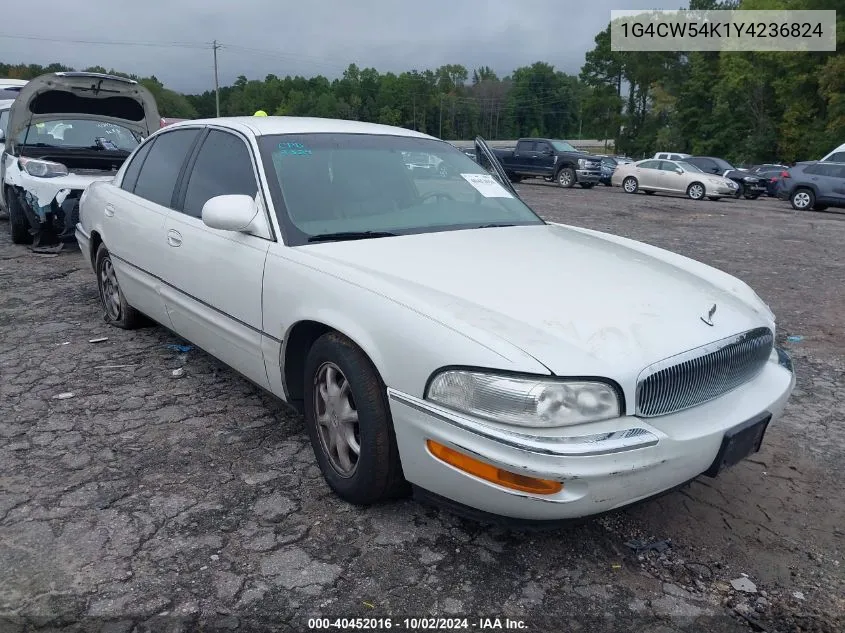 2000 Buick Park Avenue VIN: 1G4CW54K1Y4236824 Lot: 40452016