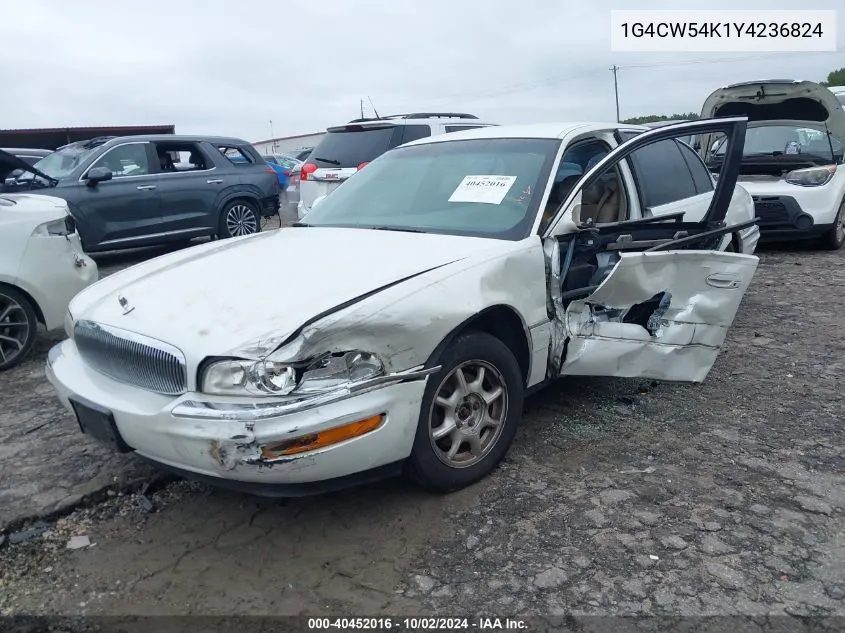 2000 Buick Park Avenue VIN: 1G4CW54K1Y4236824 Lot: 40452016