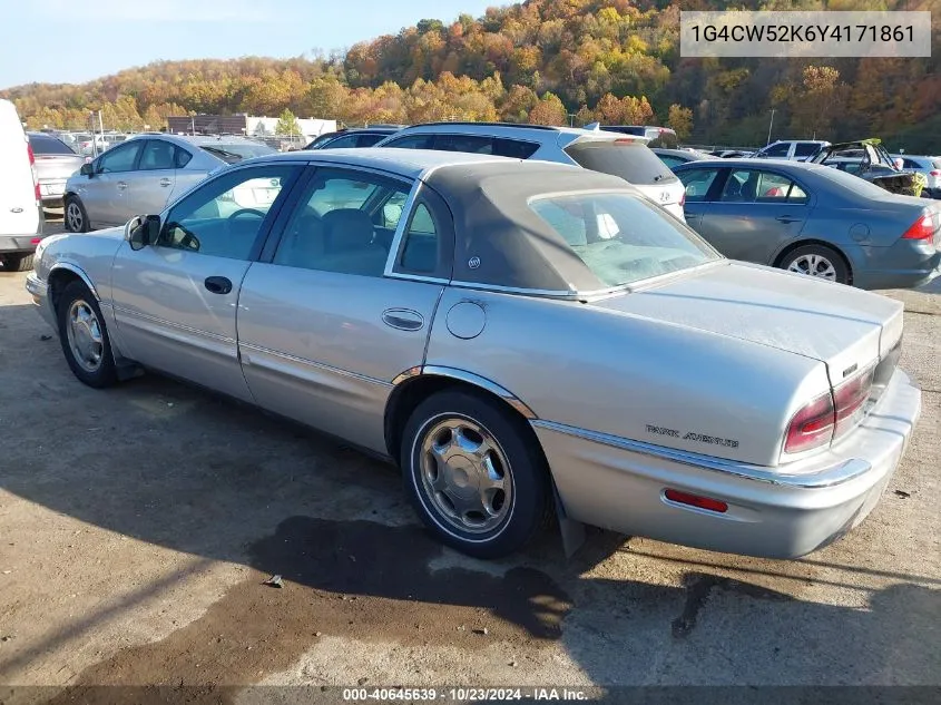 2000 Buick Park Avenue VIN: 1G4CW52K6Y4171861 Lot: 40645639