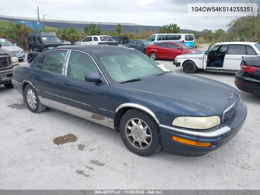 2001 Buick Park Avenue VIN: 1G4CW54K514255351 Lot: 40787537