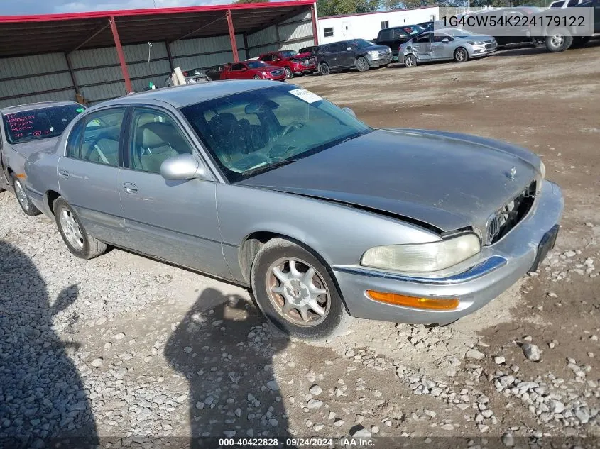 2002 Buick Park Avenue VIN: 1G4CW54K224179122 Lot: 40422828