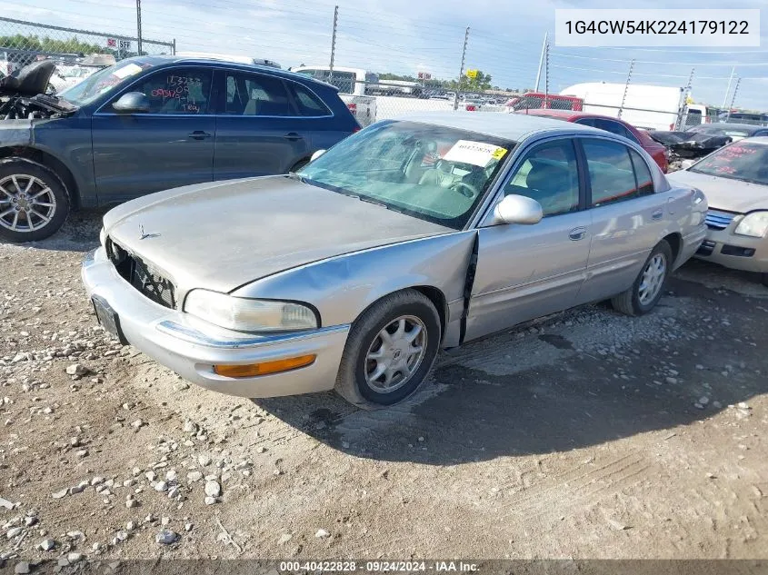 1G4CW54K224179122 2002 Buick Park Avenue