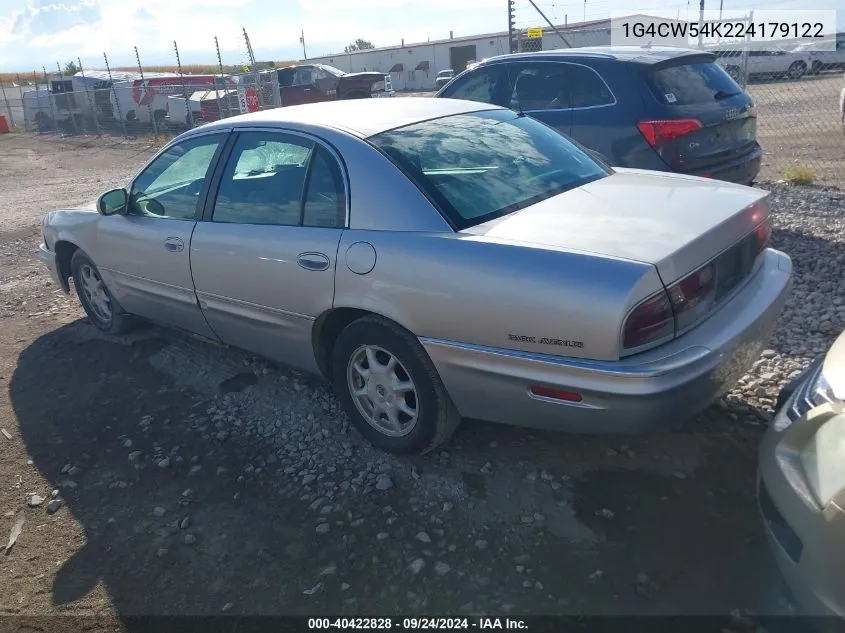 1G4CW54K224179122 2002 Buick Park Avenue