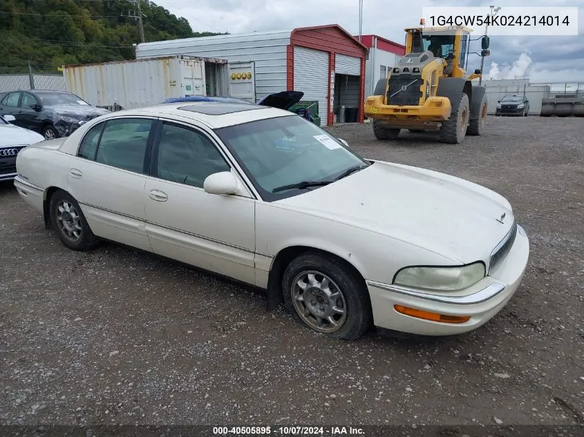 1G4CW54K024214014 2002 Buick Park Avenue