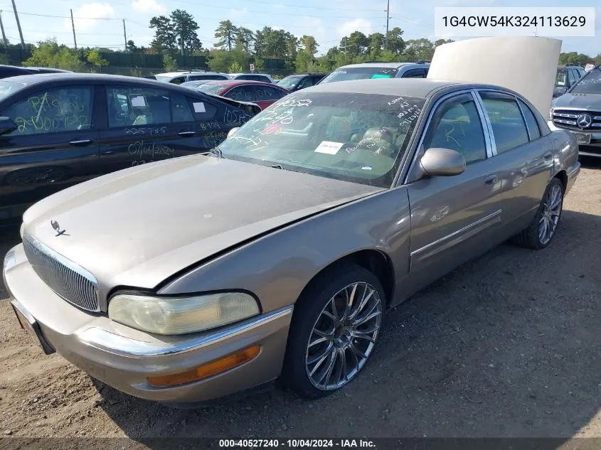 2002 Buick Park Avenue VIN: 1G4CW54K324113629 Lot: 40527240