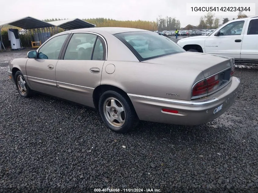 2002 Buick Park Avenue Ultra VIN: 1G4CU541424234344 Lot: 40716058