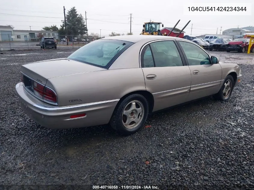 2002 Buick Park Avenue Ultra VIN: 1G4CU541424234344 Lot: 40716058