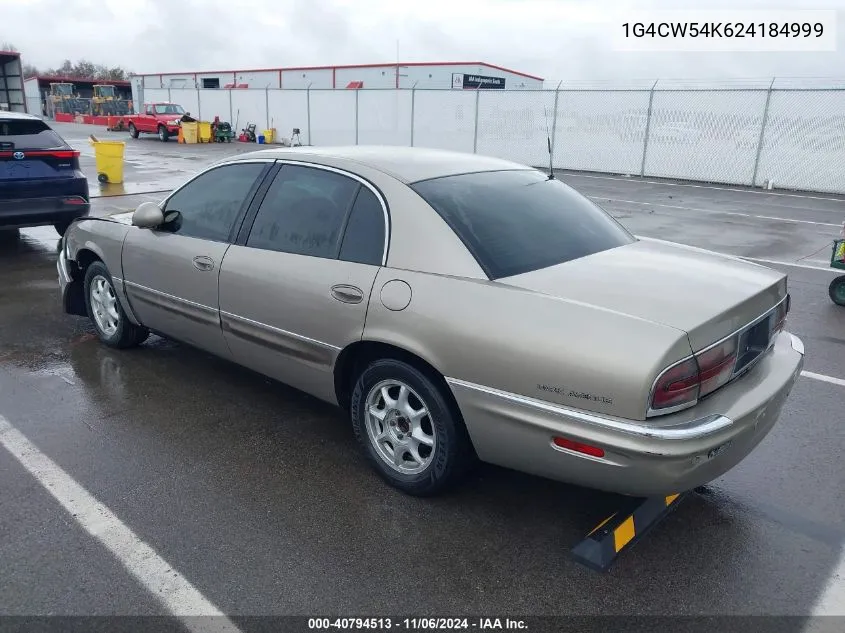 2002 Buick Park Avenue VIN: 1G4CW54K624184999 Lot: 40794513