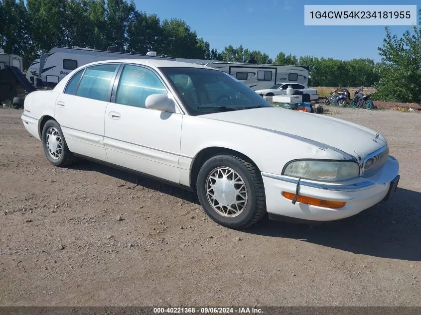 2003 Buick Park Avenue VIN: 1G4CW54K234181955 Lot: 40221368