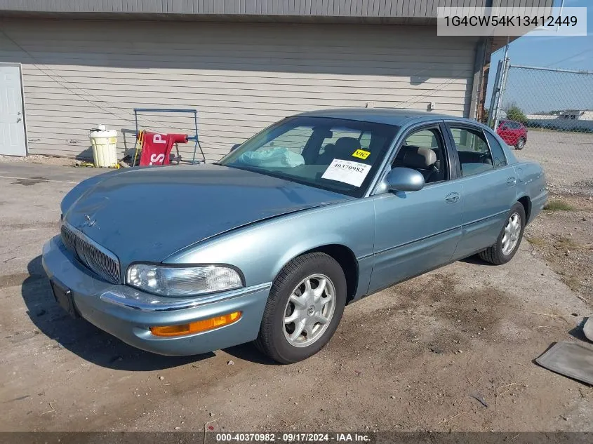 1G4CW54K13412449 2003 Buick Park Avenue