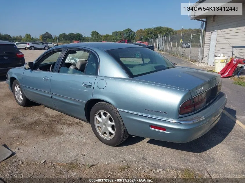 1G4CW54K13412449 2003 Buick Park Avenue