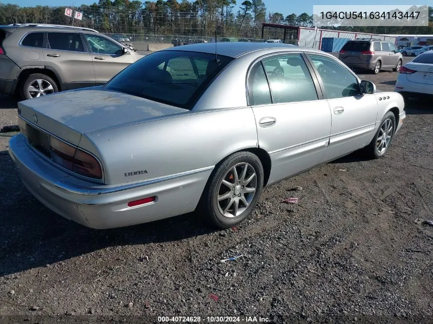 2003 Buick Park Avenue Ultra VIN: 1G4CU541634143447 Lot: 40724628