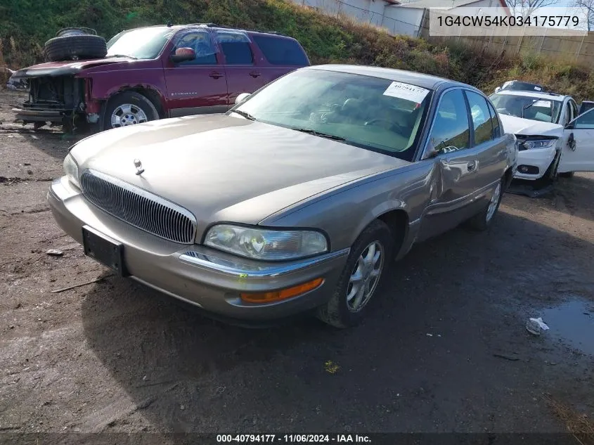 2003 Buick Park Avenue VIN: 1G4CW54K034175779 Lot: 40794177