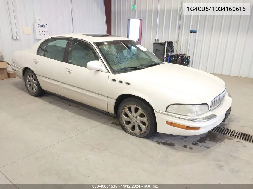 2003 Buick Park Avenue Ultra VIN: 1G4CU541034160616 Lot: 40831535