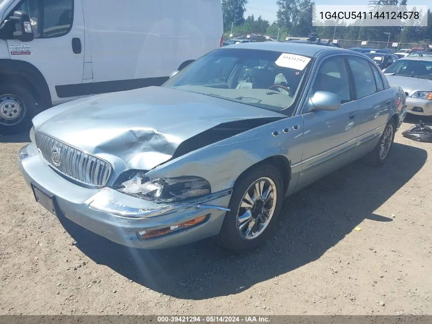 2004 Buick Park Avenue Ultra VIN: 1G4CU541144124578 Lot: 39421294