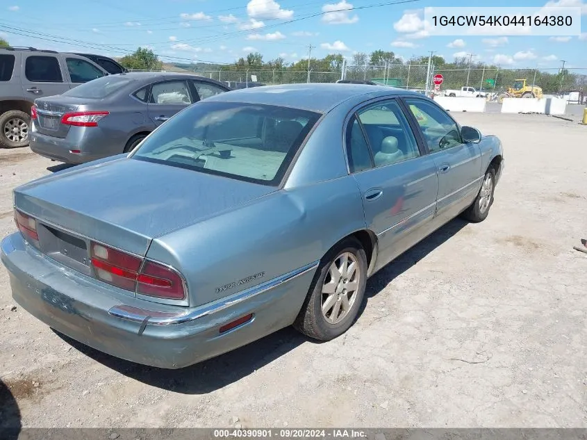 2004 Buick Park Avenue VIN: 1G4CW54K044164380 Lot: 40390901