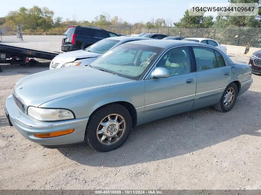 2004 Buick Park Avenue VIN: 1G4CW54K344109647 Lot: 40518059