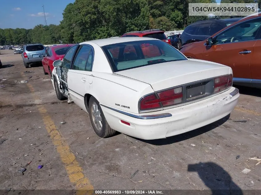 2004 Buick Park Avenue VIN: 1G4CW54K944102895 Lot: 40569983