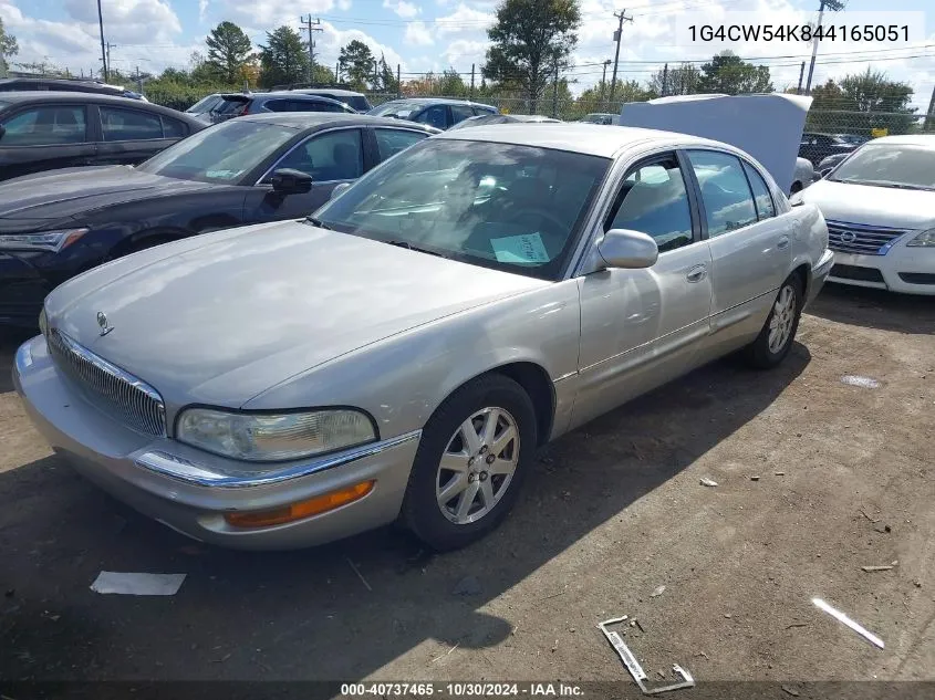 2004 Buick Park Avenue VIN: 1G4CW54K844165051 Lot: 40737465